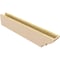 Ekena Millwork 4in. W x 6in. H x 32in. L Ridgewood Woodgrain TimberThane Rafter Tail, Primed Tan RFTUR04X06X32RIDRCPR - alternate 2